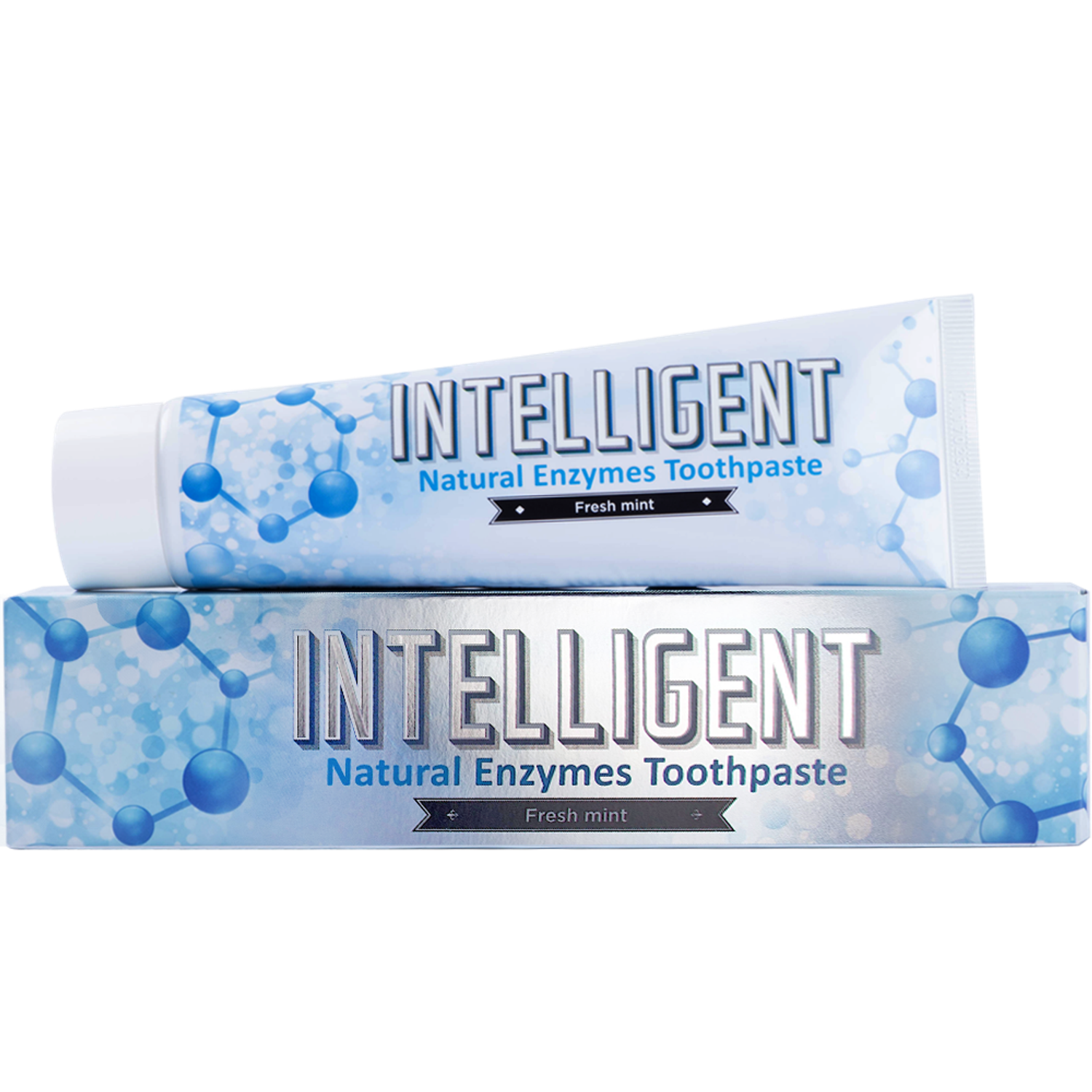 Зубная паста INTELLIGENT Enzymes Toothpaste свежая мята 80 г - фото 1