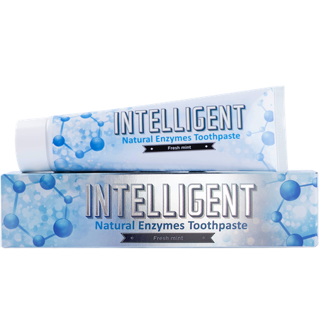 Зубная паста INTELLIGENT Enzymes Toothpaste свежая мята 80 г