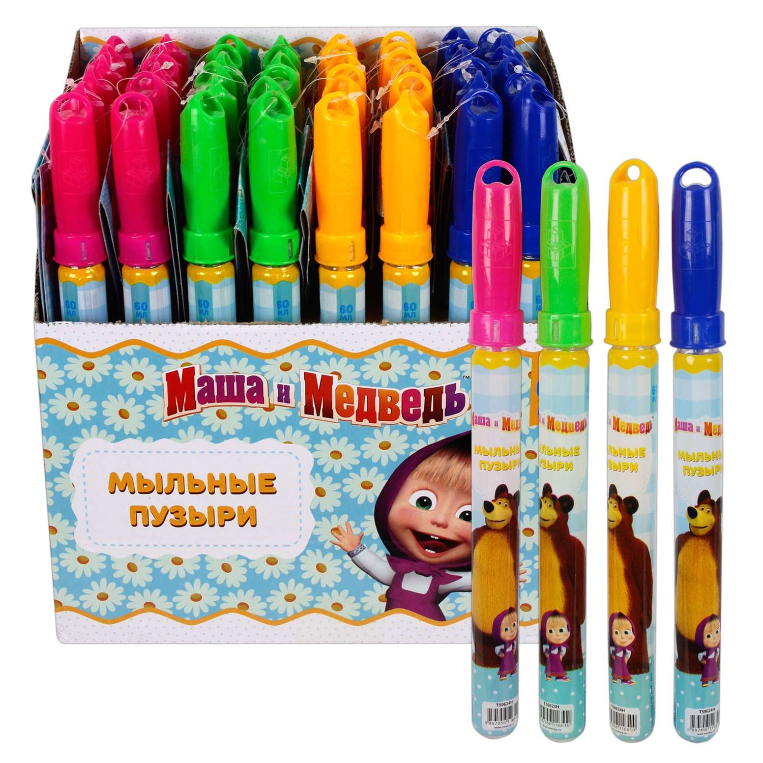Мыльные пузыри 1TOY Маша и медведь в ассортименте - фото 2