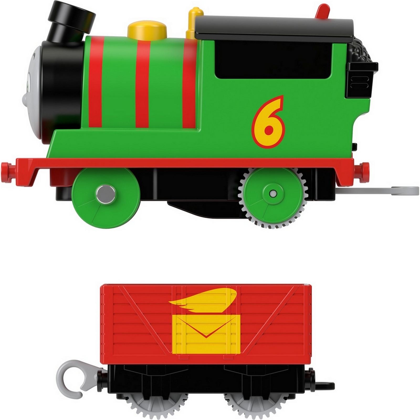 Игрушка Thomas & Friends Паровозик моторизированный Перси HDY60 HFX93 - фото 9