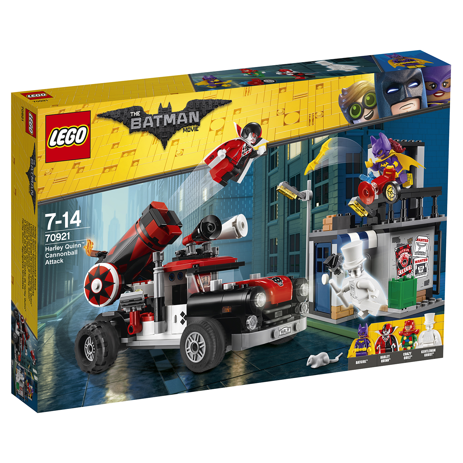 Конструктор LEGO Тяжёлая артиллерия Харли Квинн Batman Movie (70921) купить  по цене 3999 ₽ в интернет-магазине Детский мир