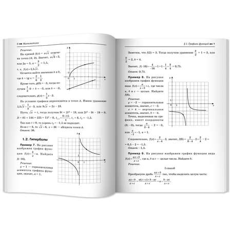 Книга Феникс Математика Подготовка к ЕГЭ Графики функций