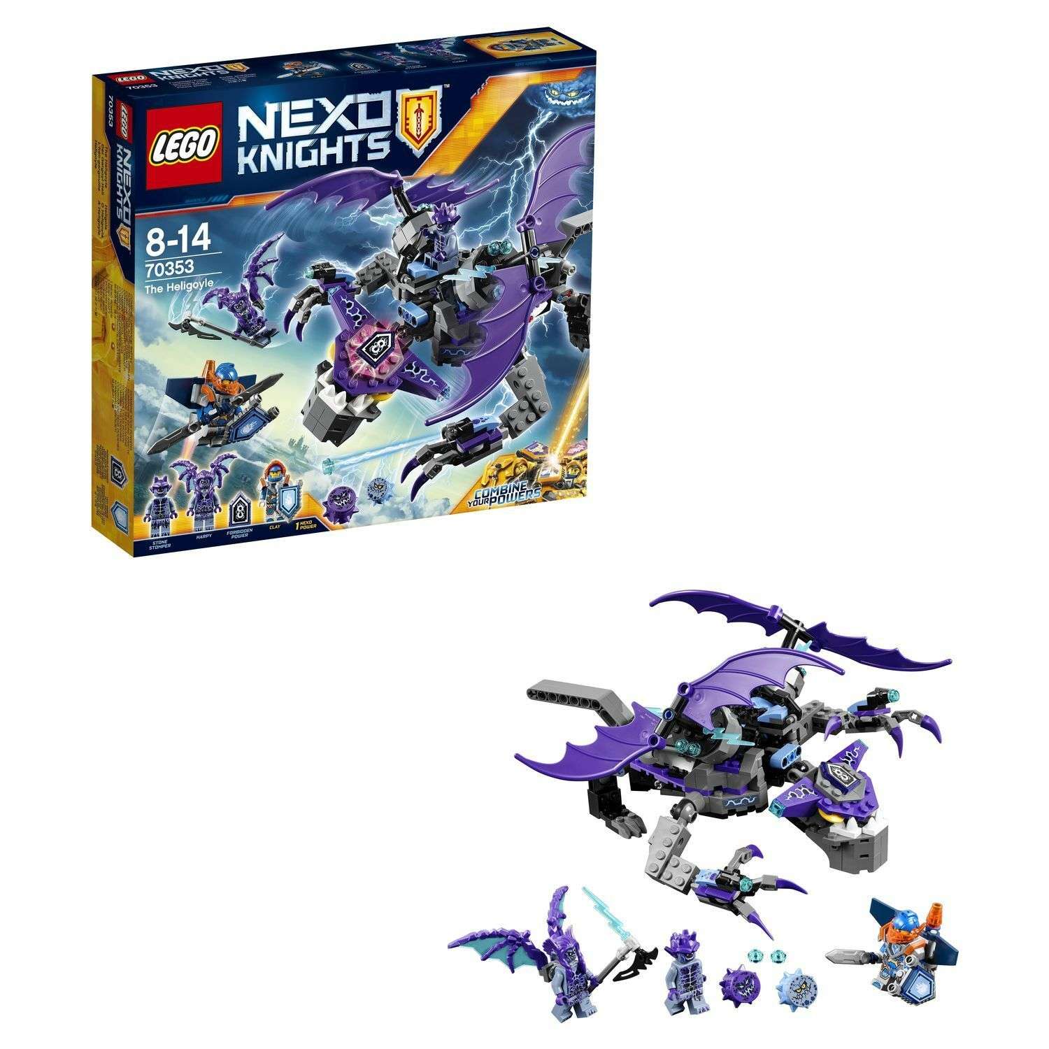 Конструктор LEGO Nexo Knights Летающая Горгулья (70353) - фото 1