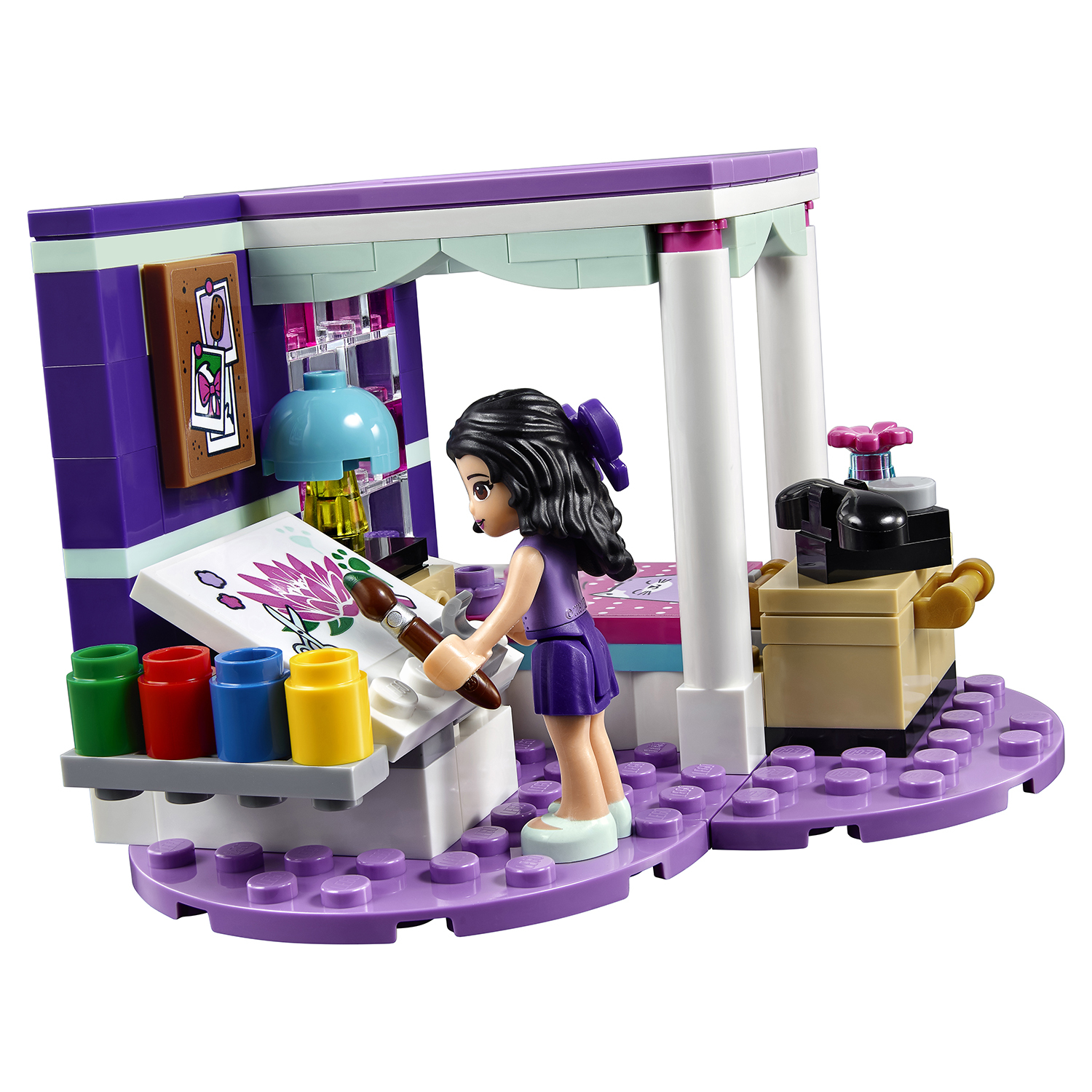 Конструктор LEGO Friends Комната Эммы 41342 - фото 17