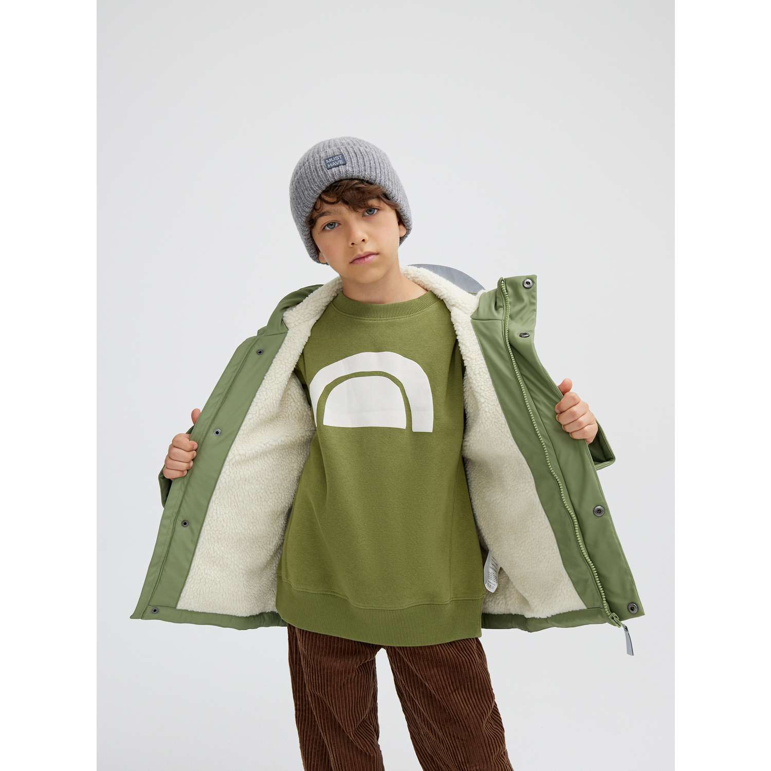 Куртка Totti Kids AW23TKB012/Куртка-дождевик/Зеленый - фото 13