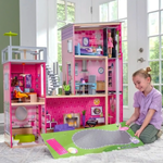 Кукольный домик KidKraft Глянец с мебелью 35 предметов 65833_KE