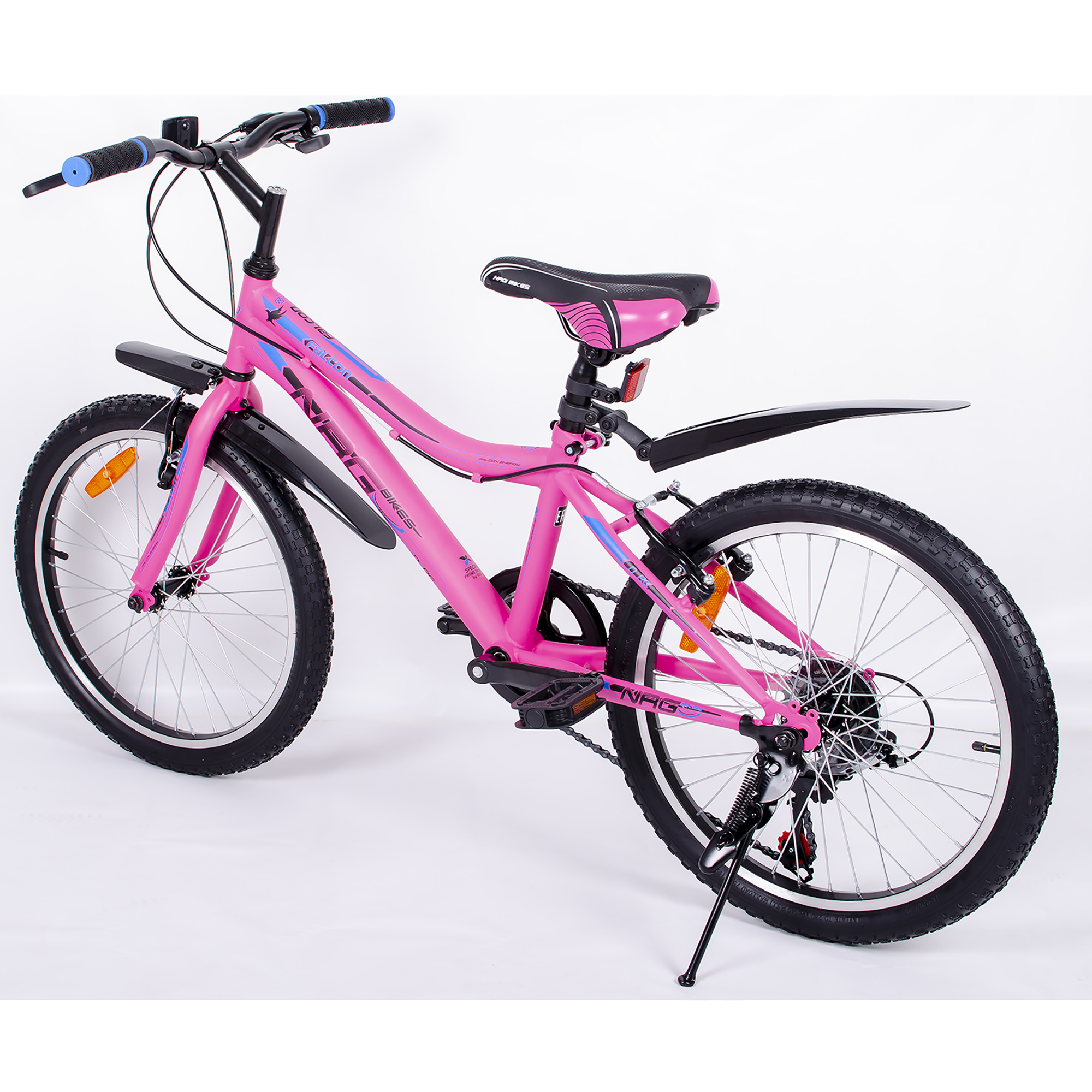 Велосипед NRG BIKES FALCON 20 pink-blue-black - фото 5