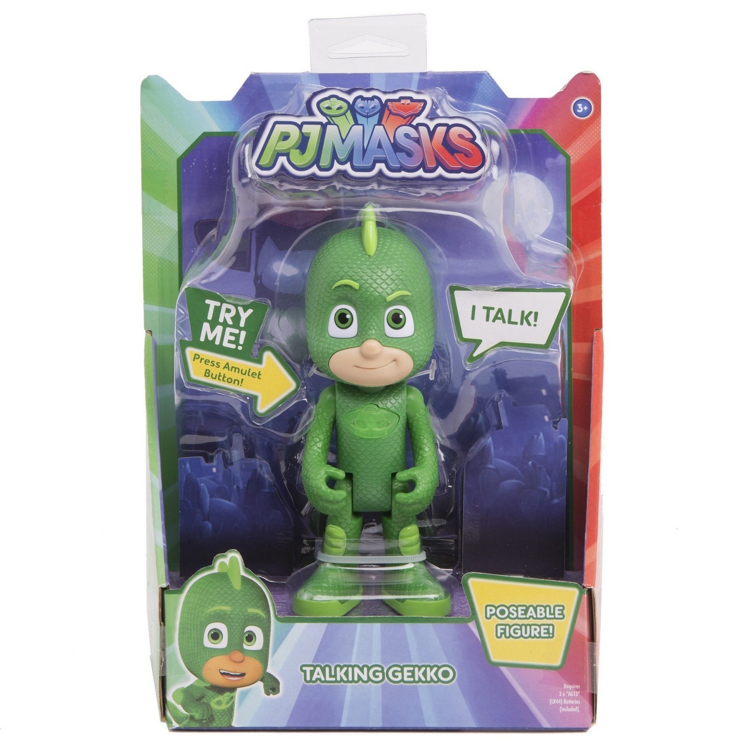 Фигурка PJ masks Гекко со световыми и звуковыми эффектами 15 см - фото 2