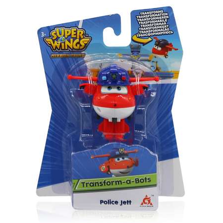 Мини-трансформер Super Wings Джетт полиция EU730031