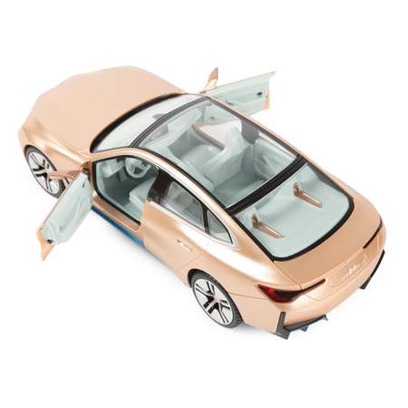 Машина Rastar РУ 1:14 BMW i4 Concept Золотая 98300