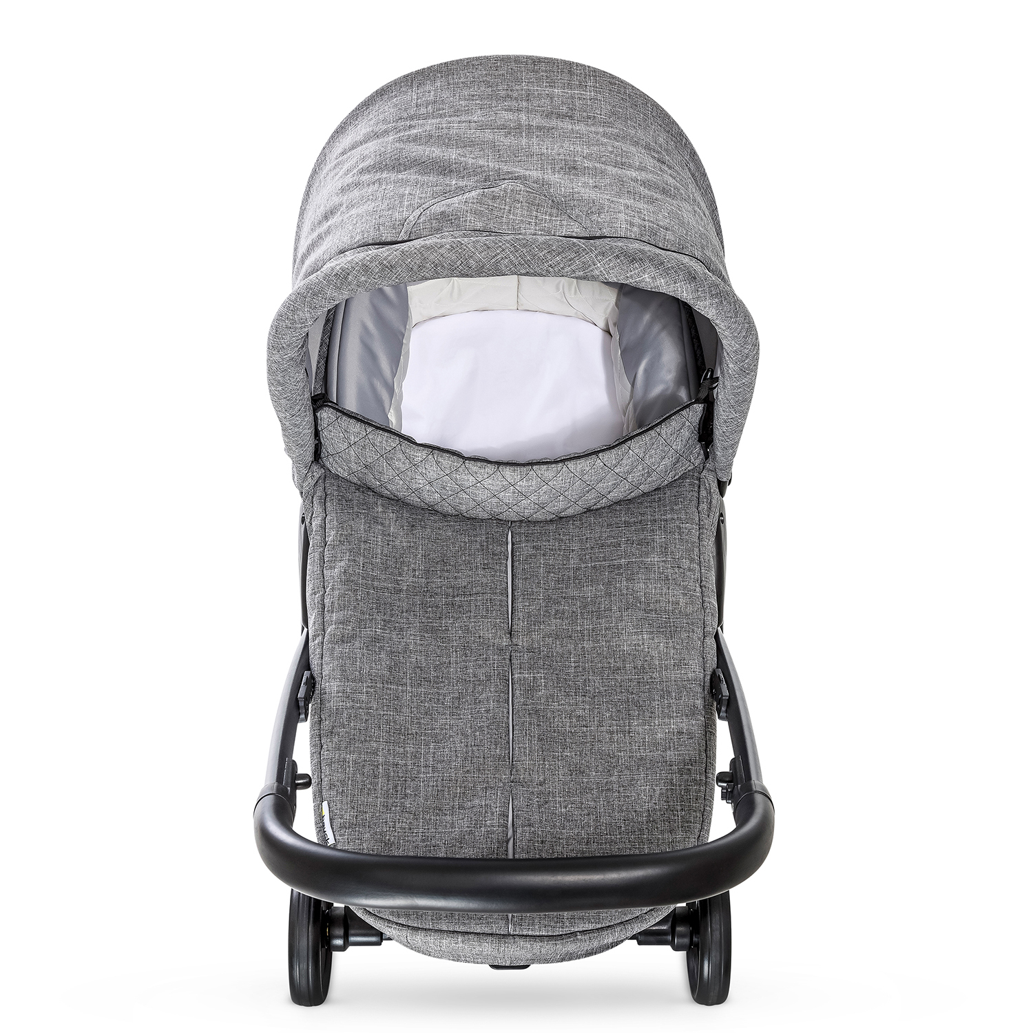 Коляска Hauck Malibu 4 Trioset Melange Grey - фото 13