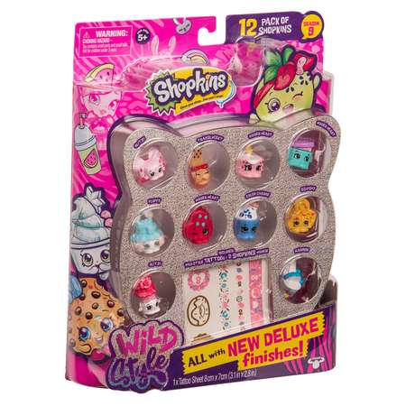 Фигурки Shopkins 12шт в непрозрачной упаковке (Сюрприз) 56697