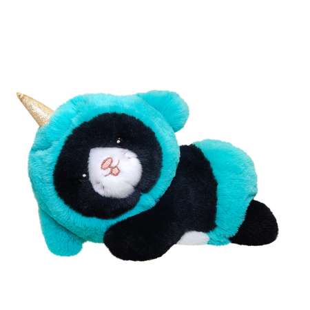 Игрушка мягкая Aurora Sleepy Babies Черный котёнок 240016C