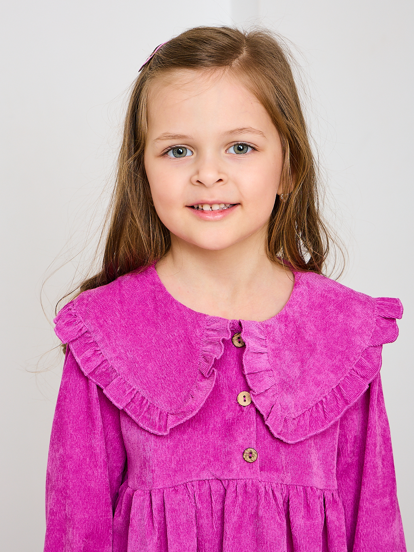 Платье Mil Art kids 1902201533DRESS-WELVET-PURPLE1 - фото 7