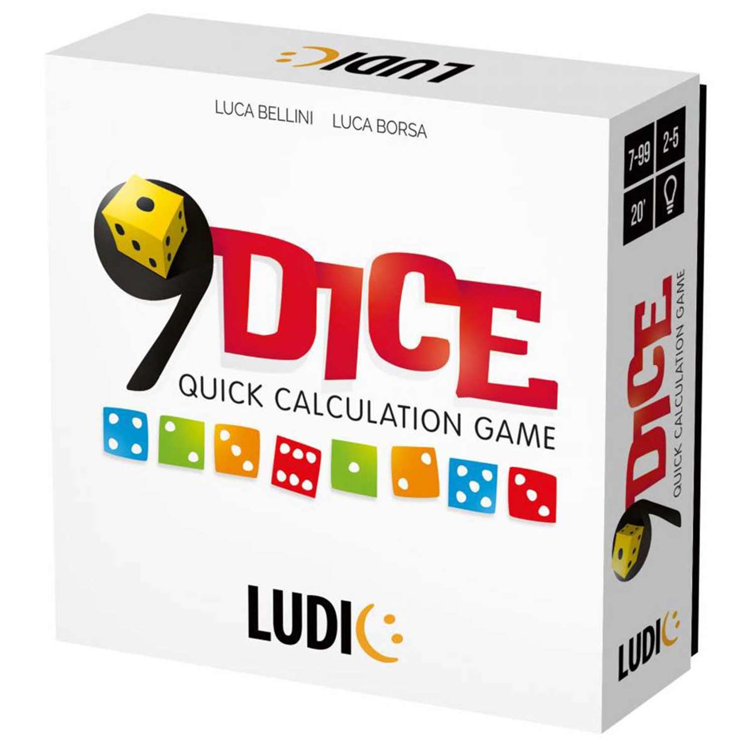 Карточная настольная игра LUDIC 9 кубиков - фото 1