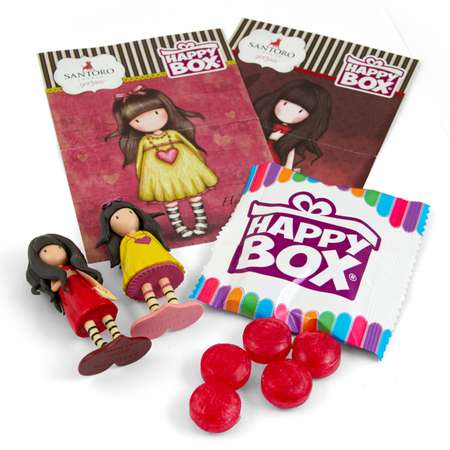 Леденцы и игрушка Сладкая сказка Happy Box GORJUSS (сюрприз) 2 шт.