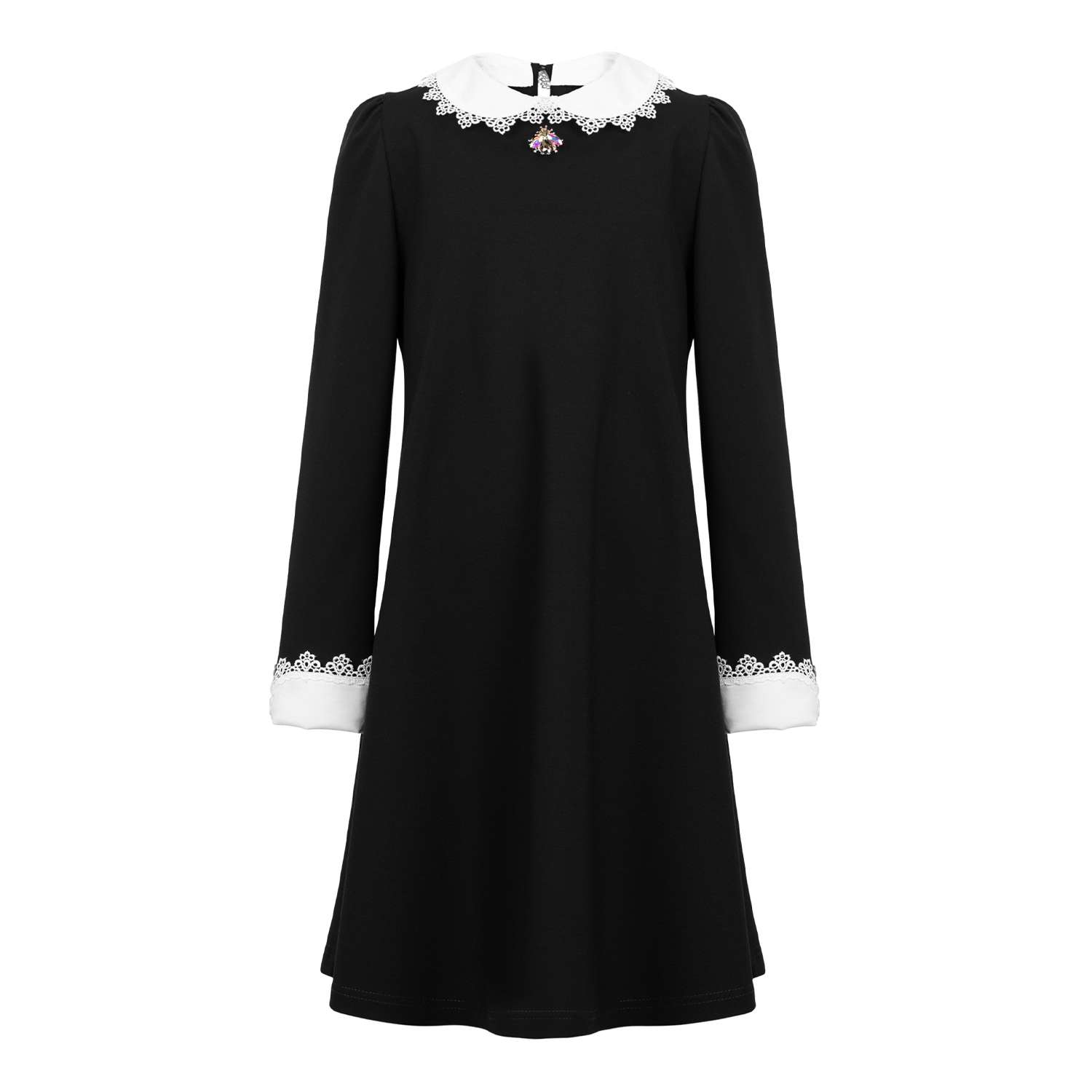 Платье Stylish AMADEO AD-1025-черный - фото 1