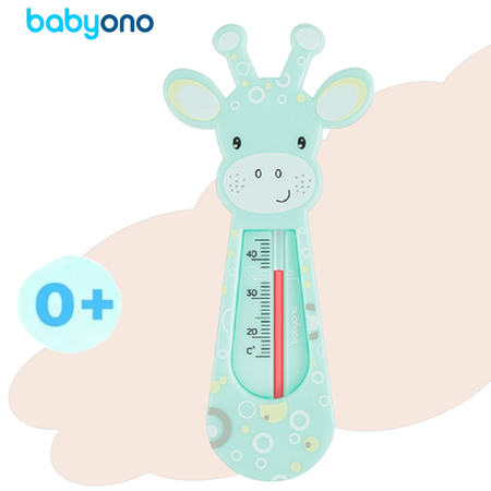 Термометр для воды Babyono для купания новрожденных арт 776/01 Жирафик