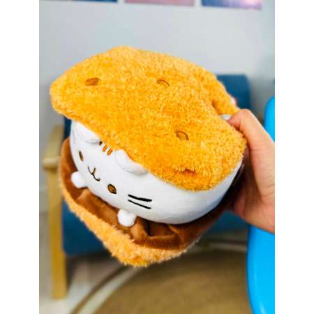 Мягкие игрушка UDiViSH Кот Пушин Сэндвич 15 см
