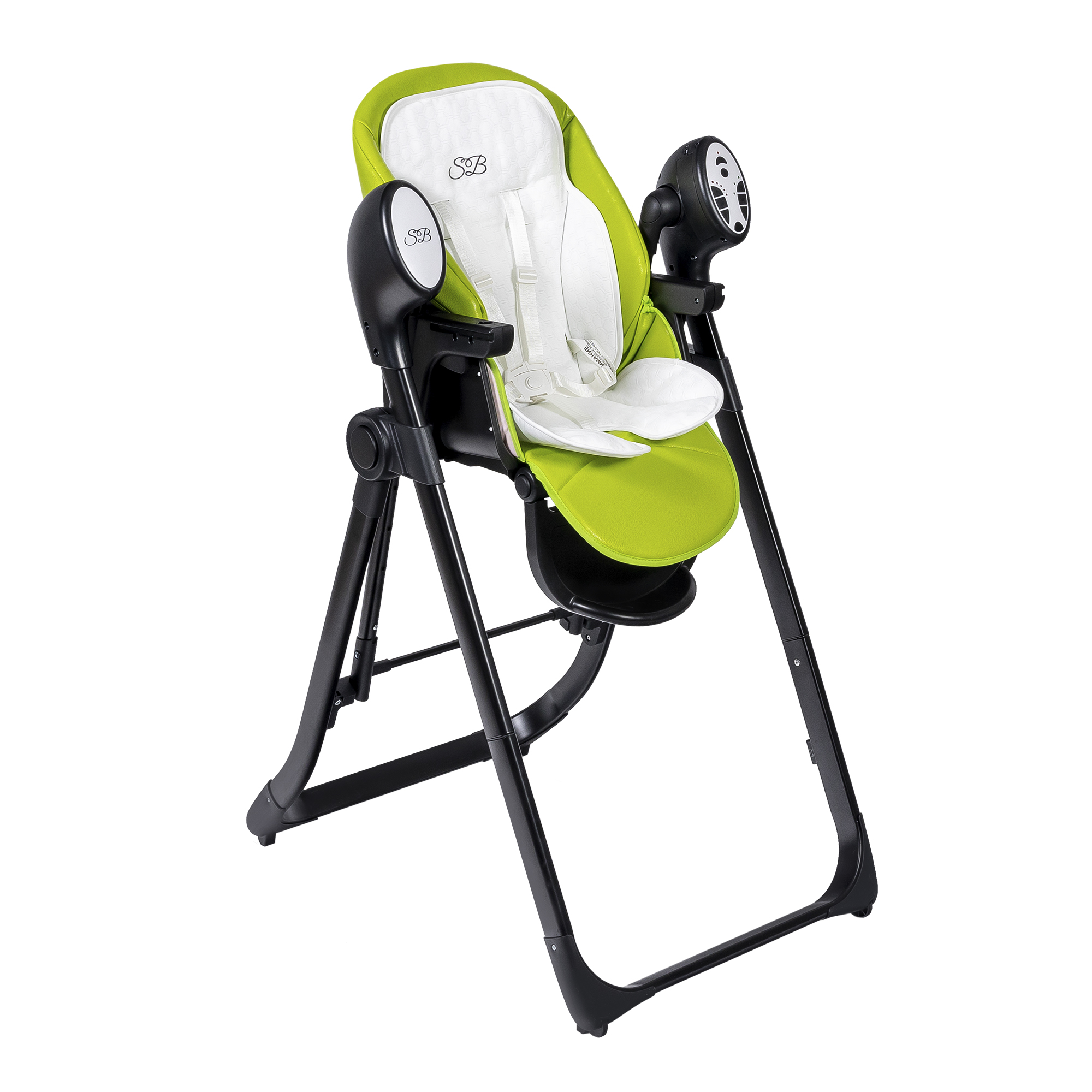 Стульчик для кормления Sweet Baby Fiesta Black-Green - фото 6