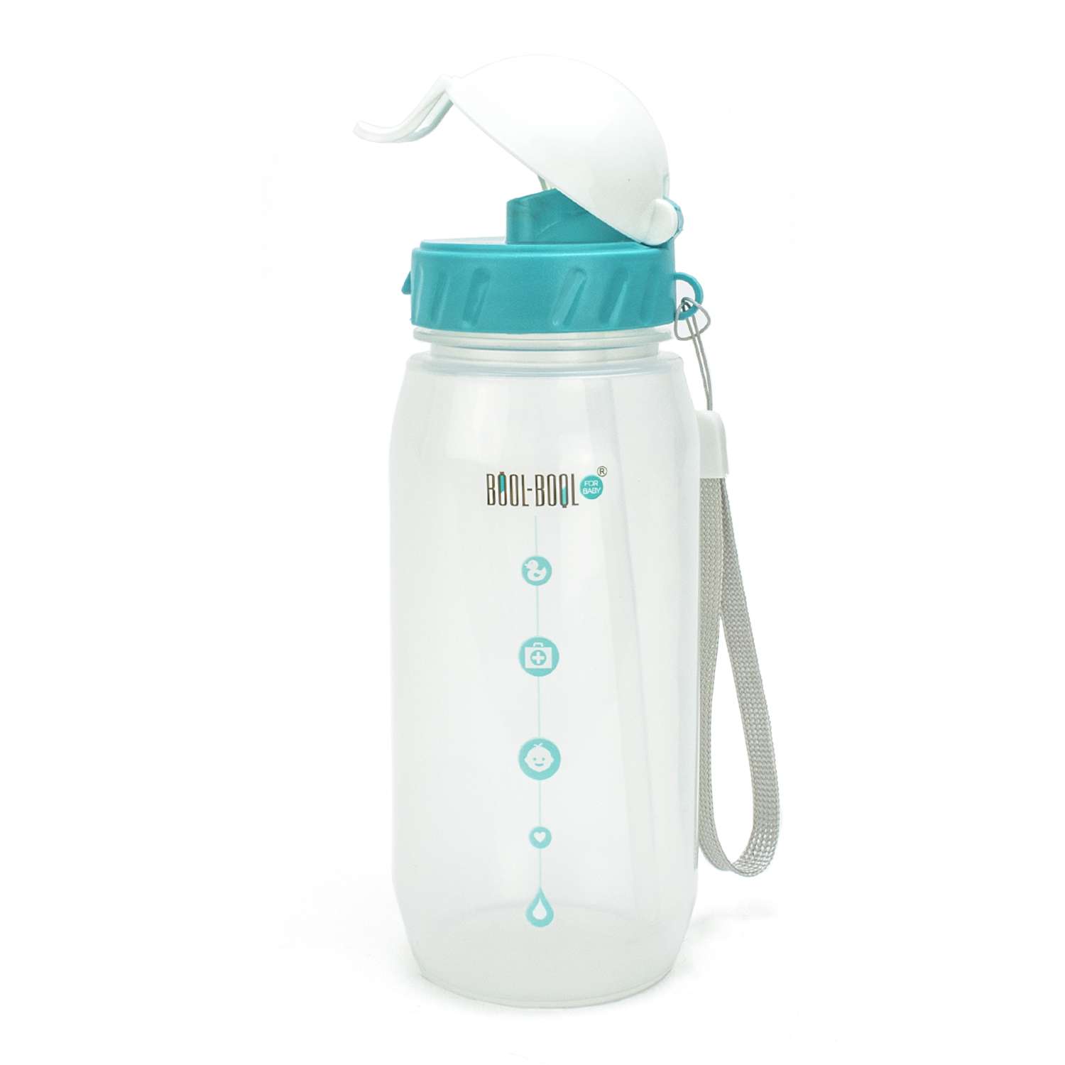 Бутылочка для кормления BOOL-BOOL for baby с трубочкой Super med 400 мл - фото 2