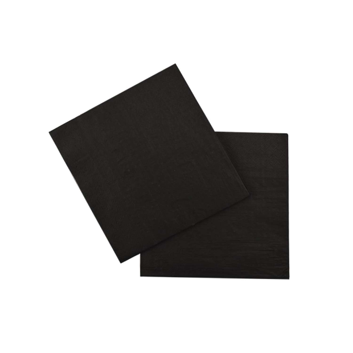 Салфетки бумажные Riota черный 33 см 12 шт - фото 2