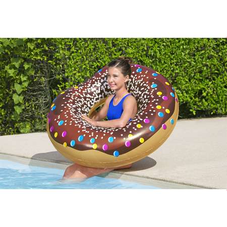 Круг для плавания BESTWAY Пончик шоколадный