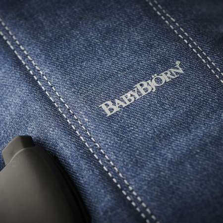 Рюкзак-переноска BabyBjorn One Cotton Черный