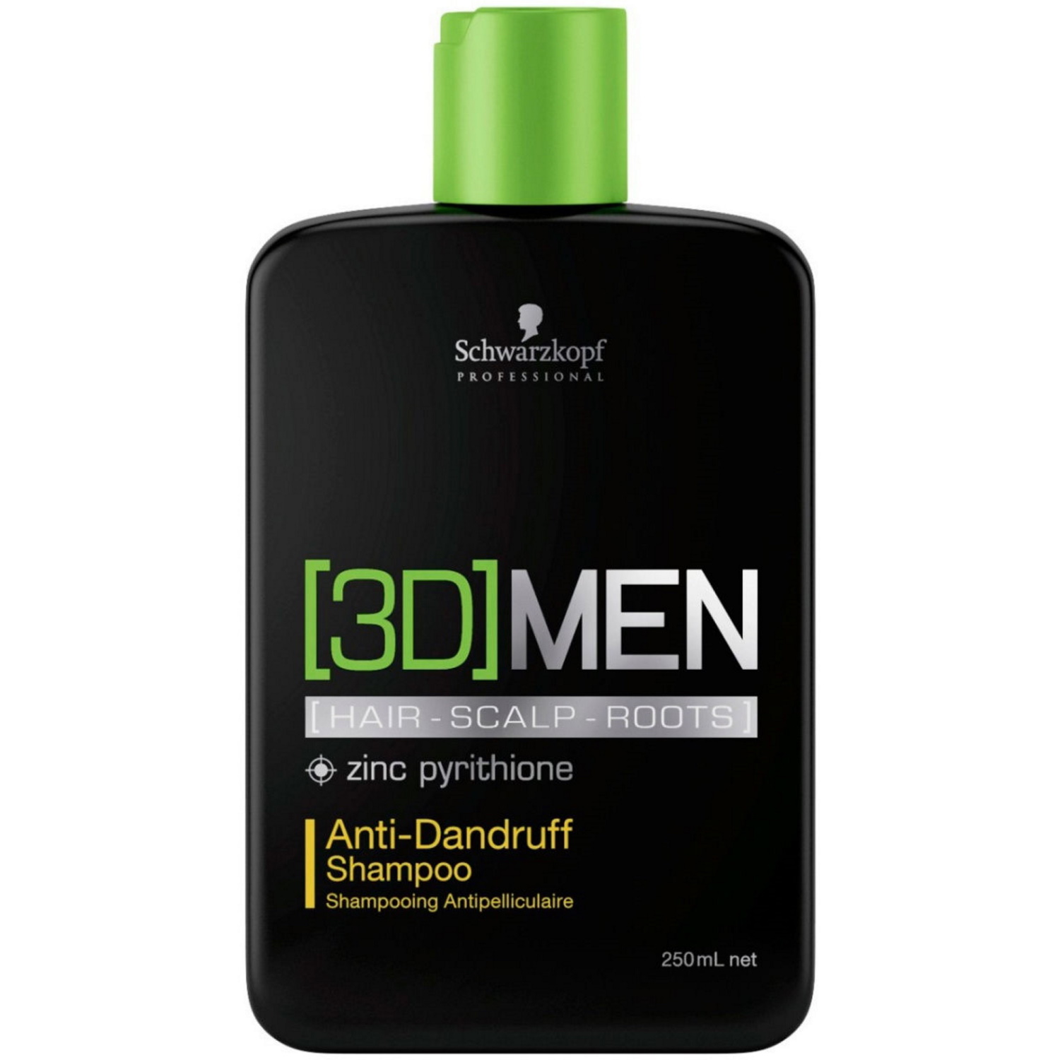 Шампунь Schwarzkopf Professional 3D MEN против перхоти anti-dandruff 250 мл - фото 1