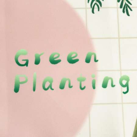 Фартук кухонный Доляна Green planting 60*80см Мультиколор 5985604