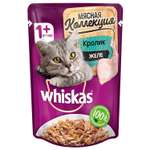 Корм для кошек Whiskas Мясная коллекция кролик консервированный 85г