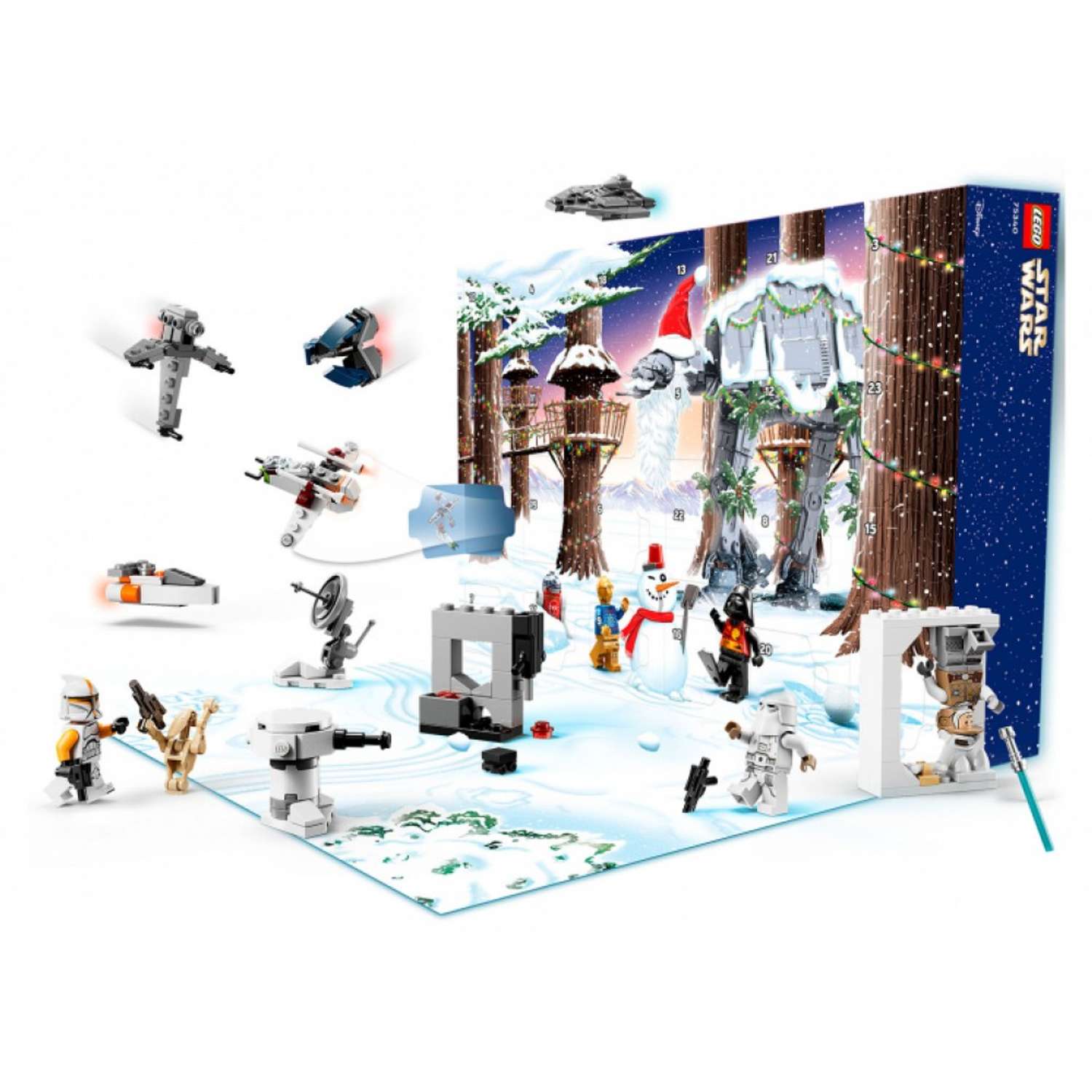 Конструктор LEGO Star Wars Новогодний календарь 75340 - фото 2