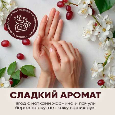 Жидкое мыло для рук с дозатором EDEN Detox Red Wine 300мл