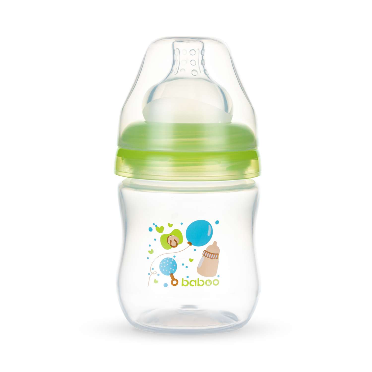 Бутылочка BABOO Baby Shower 130мл 3-103 - фото 1