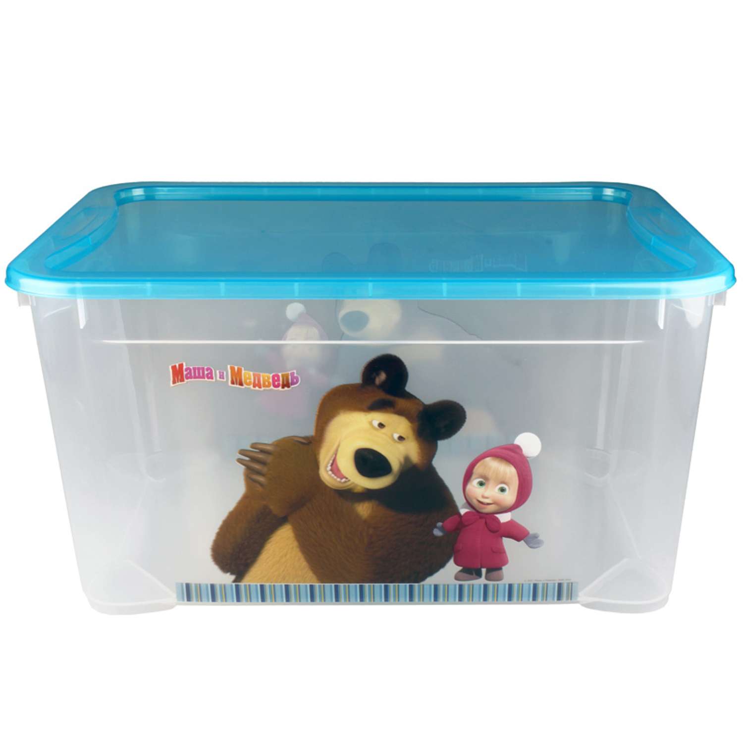 Ящик для игрушек Пластишка с аппликацией в ассортименте - фото 17
