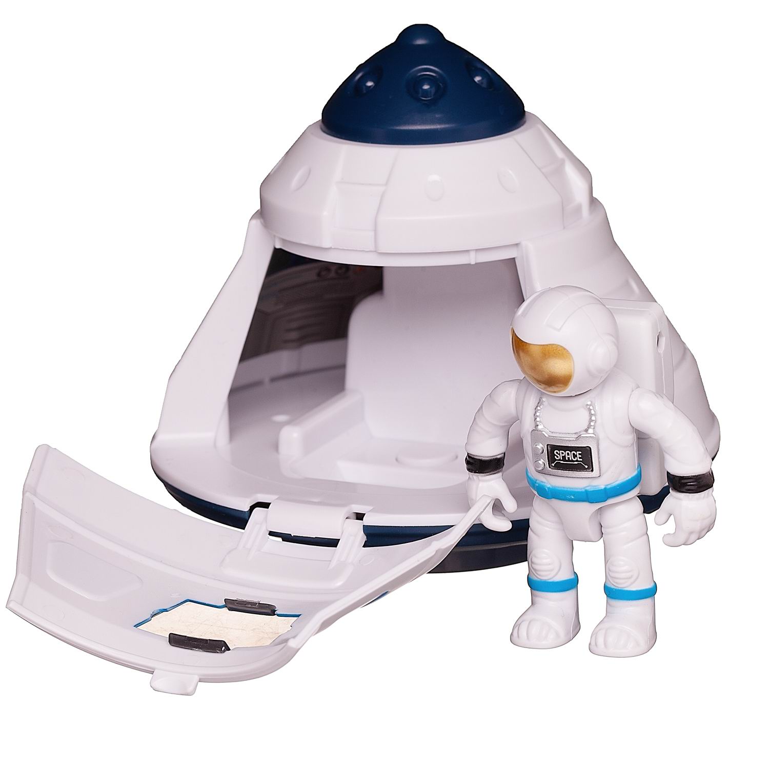 Игровой набор Junfa Капсула посадочная космическая с фигуркой космонавта - фото 5
