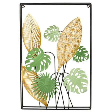 Панно из металла A+T Decor Jungle 40х6х60 см