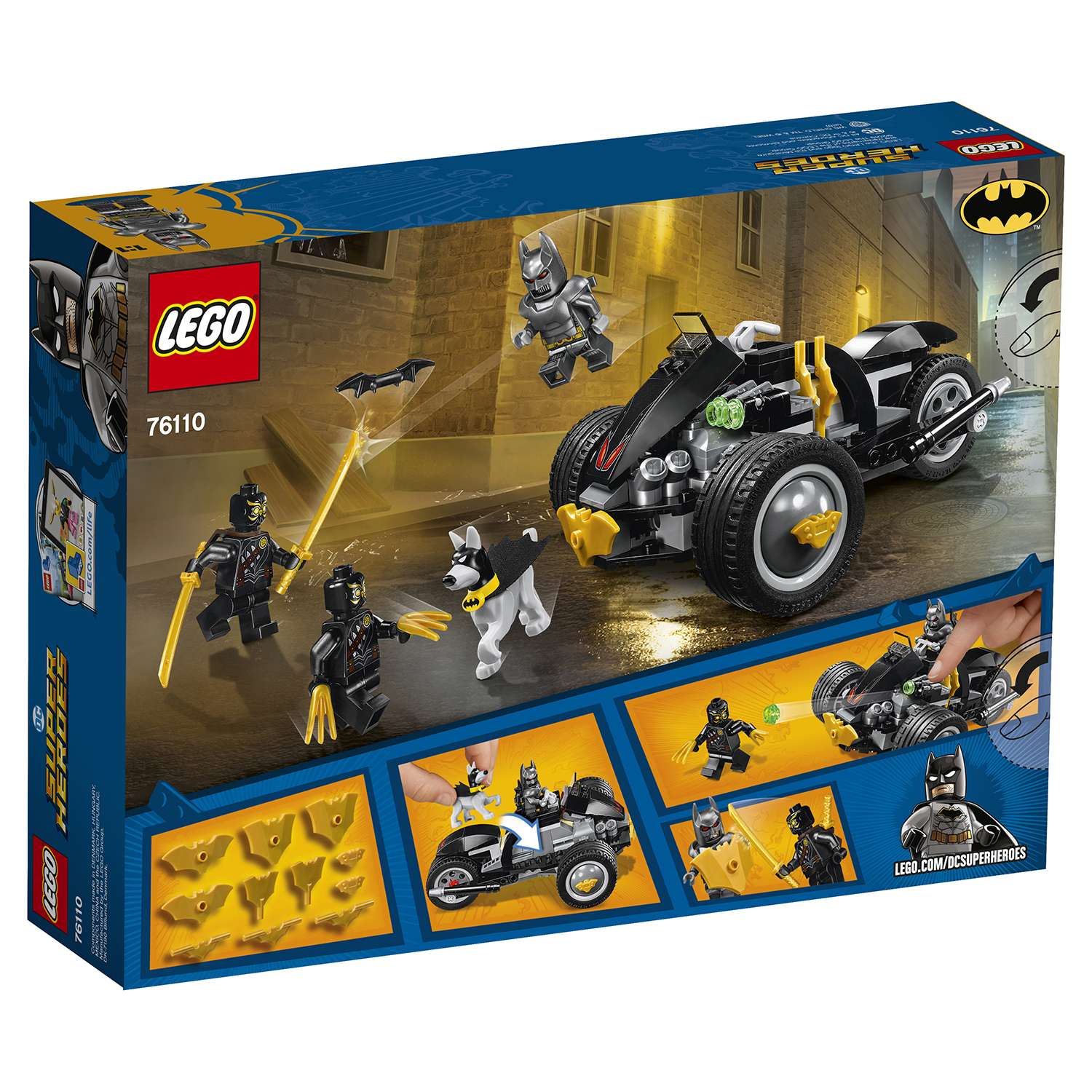 Конструктор LEGO Super Heroes Бетмен Нападение Когтей 76110 - фото 3