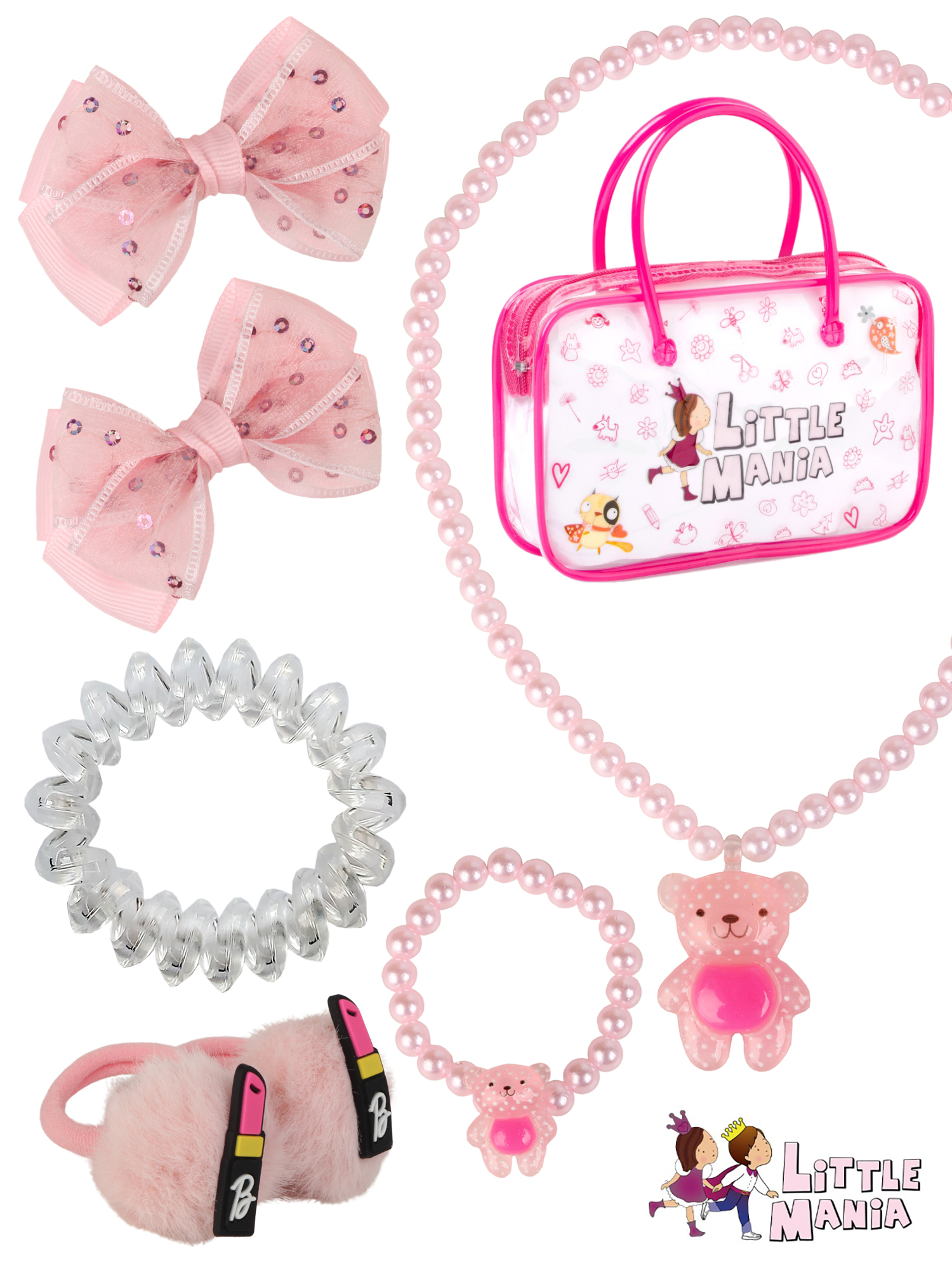 Набор аксессуаров для девочки Little Mania Принцесса Нэнси 7 предметов - фото 1
