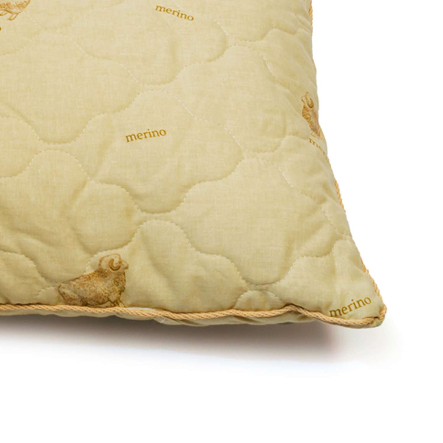 Подушка AmaroBaby стеганая детская с кантом сладкий сон Шерсть поплин 40х60 - фото 2