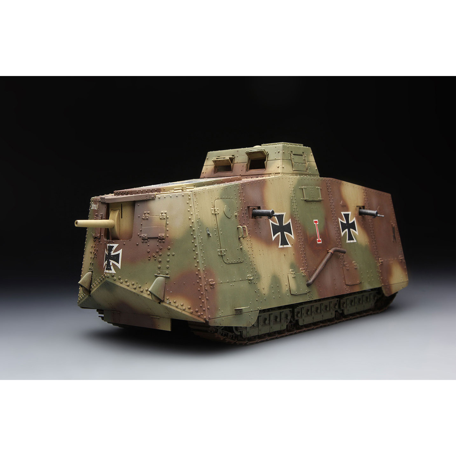 Сборная модель MENG TS-017 танк A7V 1/35 26490636492 - фото 2