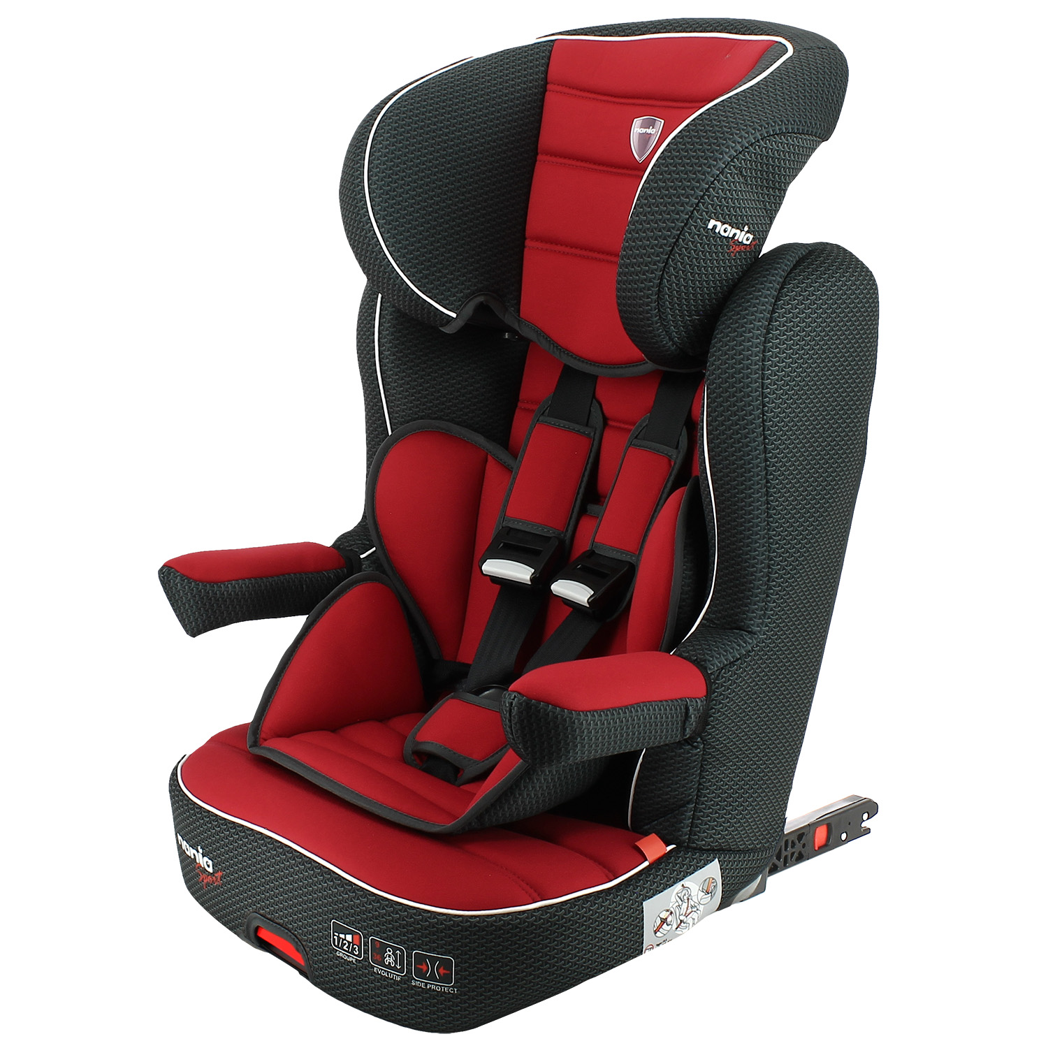 Автокресло Nania IMAX ISOFIX Racing Luxe Ruby - фото 11