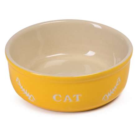 Миска для кошек-собак Nobby 0.2л Желтый 73363