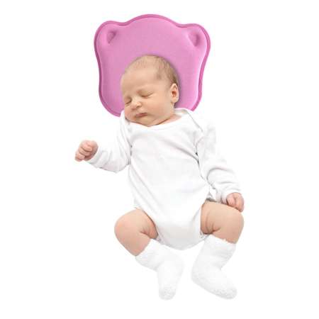 Подушка для новорожденных SEVIBEBE анатомическая для формирования головы 0+