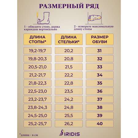 Туфли IRIDIS