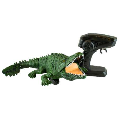 Катер крокодил Create Toys на пульте управления Плавает по поверхности