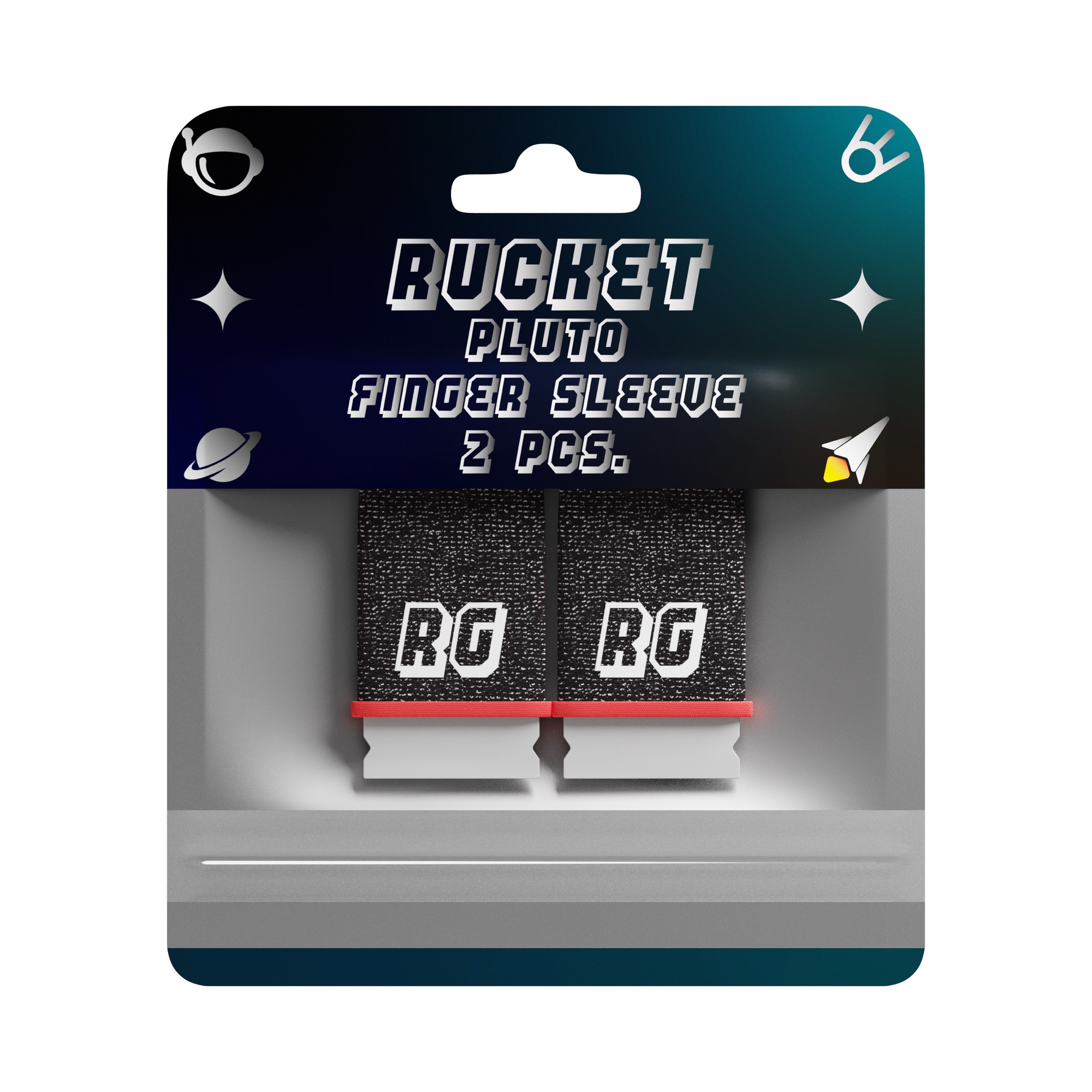 Сенсорные напальчники игровые RUCKET GAMING Сенсорные напальчники геймерские PLUTO by Rucket Gaming для игры в PUBG Mobile 2 шт. - фото 2
