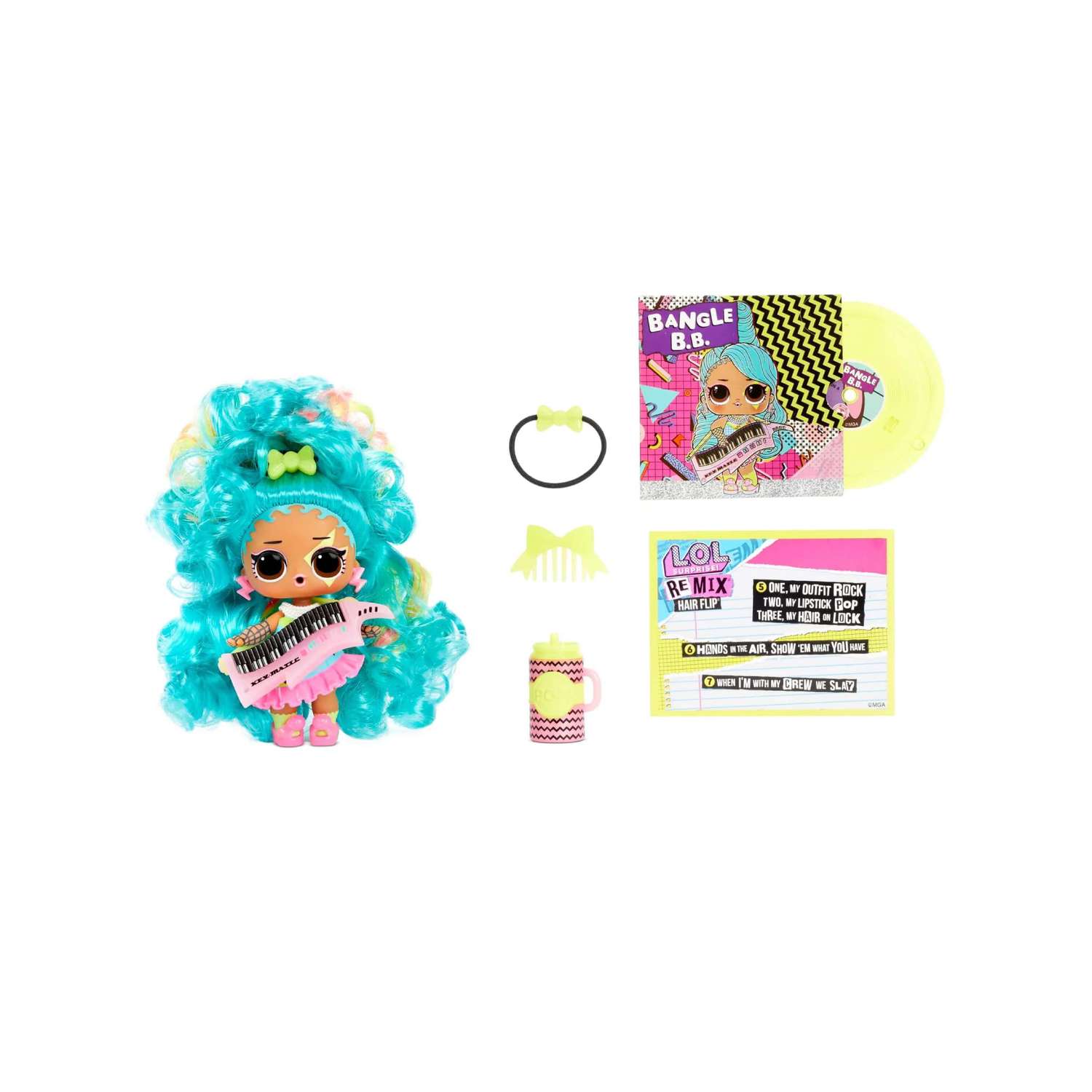 Игровой набор с куклой L.O.L. Surprise! Remix - Hair Flip 566977 00-00015539 - фото 4