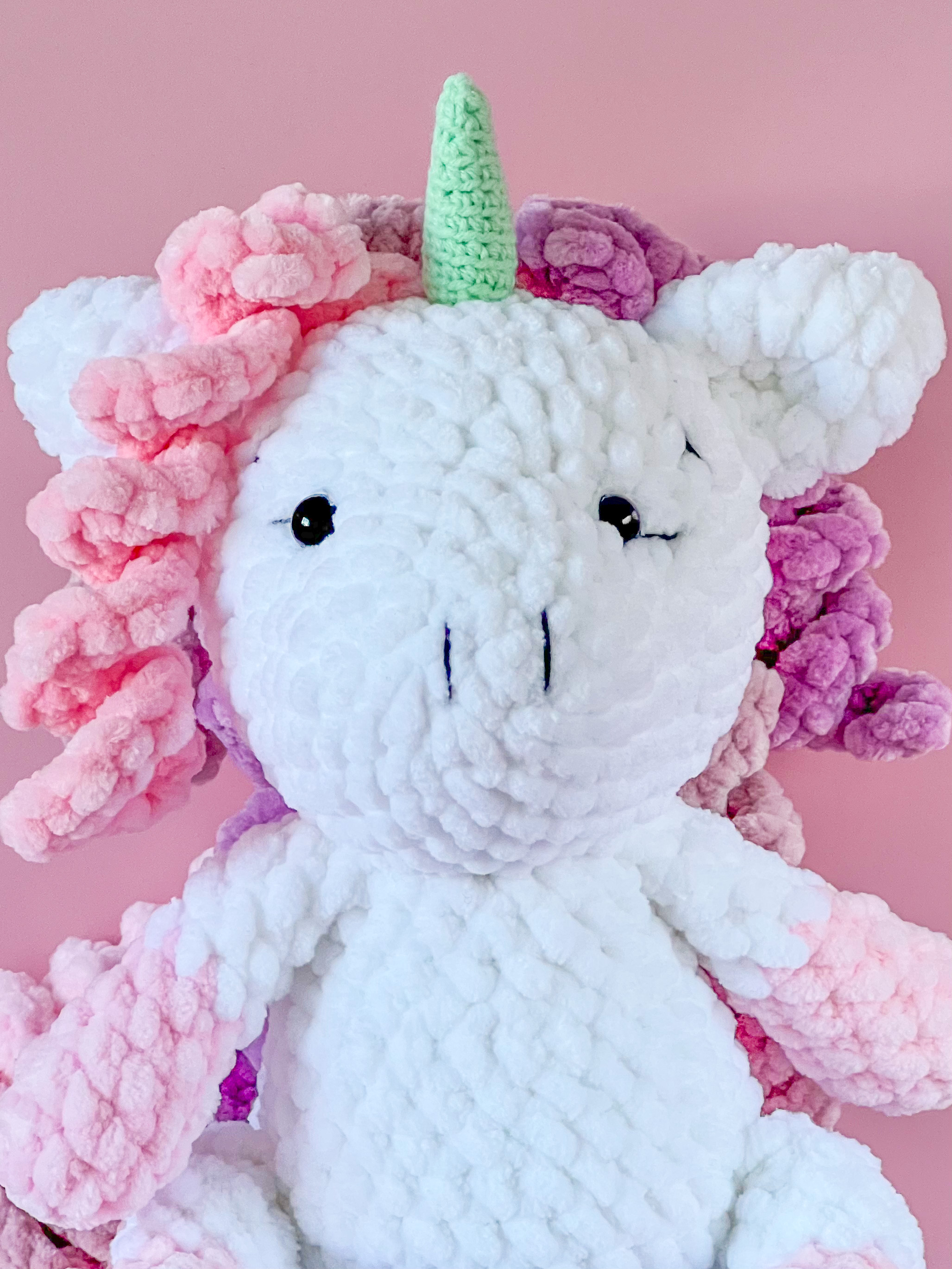 Вязаная игрушка AMIGURUMI.JOY Амигуруми Единорог - фото 9