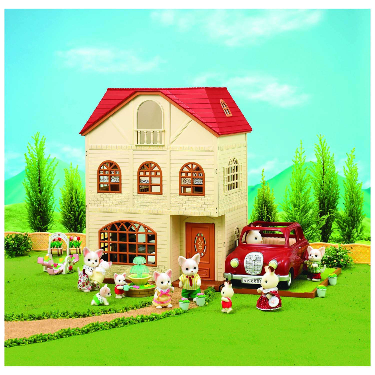 Набор Sylvanian Families Трехэтажный дом 2745 2745 - фото 6